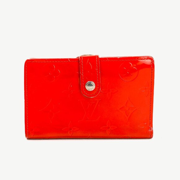 Louis Vuitton Pomme D'Amour Vernis Monogram French Purse Wallet - Picture 1 of 14